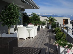 exemple plantation bacs et terrasse