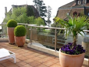exemple plantation bacs et terrasse