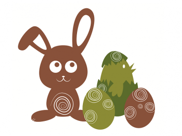 Lapin+Poussin pâques