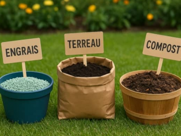 terreau engrais